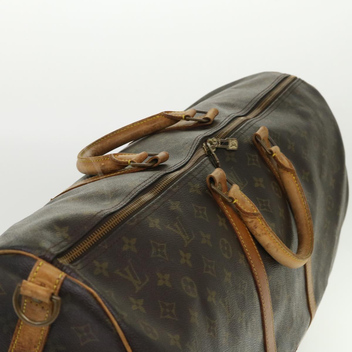 LOUIS VUITTON Monogram Keepall Bandouliere 60 Boston Bag M41412 LV 46602