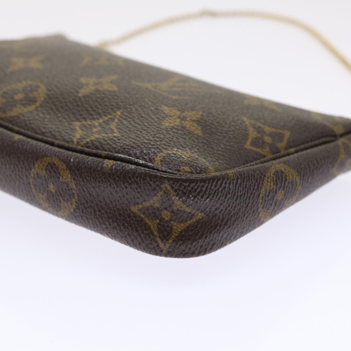 LOUIS VUITTON Monogram Mini Pochette Accessoires Pouch M58009 LV 46609