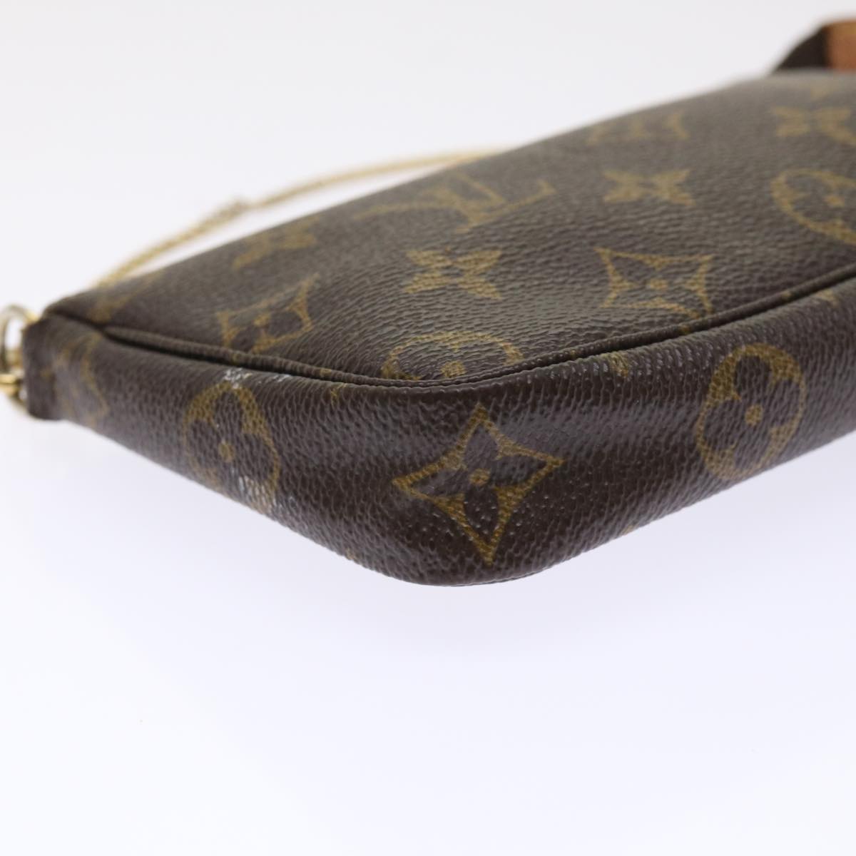 LOUIS VUITTON Monogram Mini Pochette Accessoires Pouch M58009 LV 46609