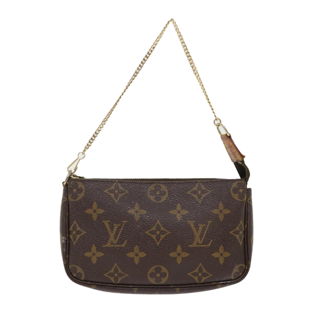 LOUIS VUITTON Monogram Mini Pochette Accessoires Pouch M58009 LV 46609