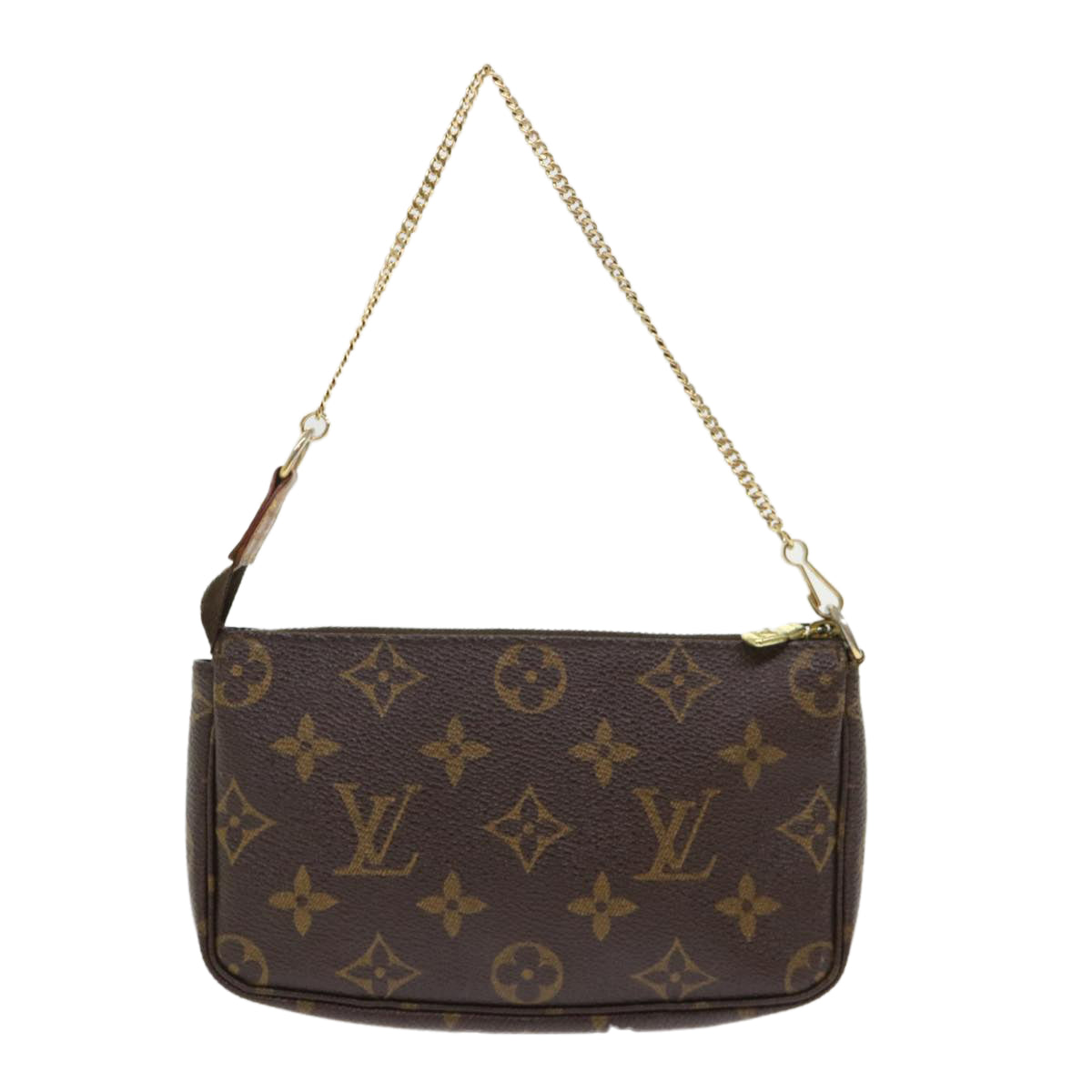 LOUIS VUITTON Monogram Mini Pochette Accessoires Pouch M58009 LV 46609