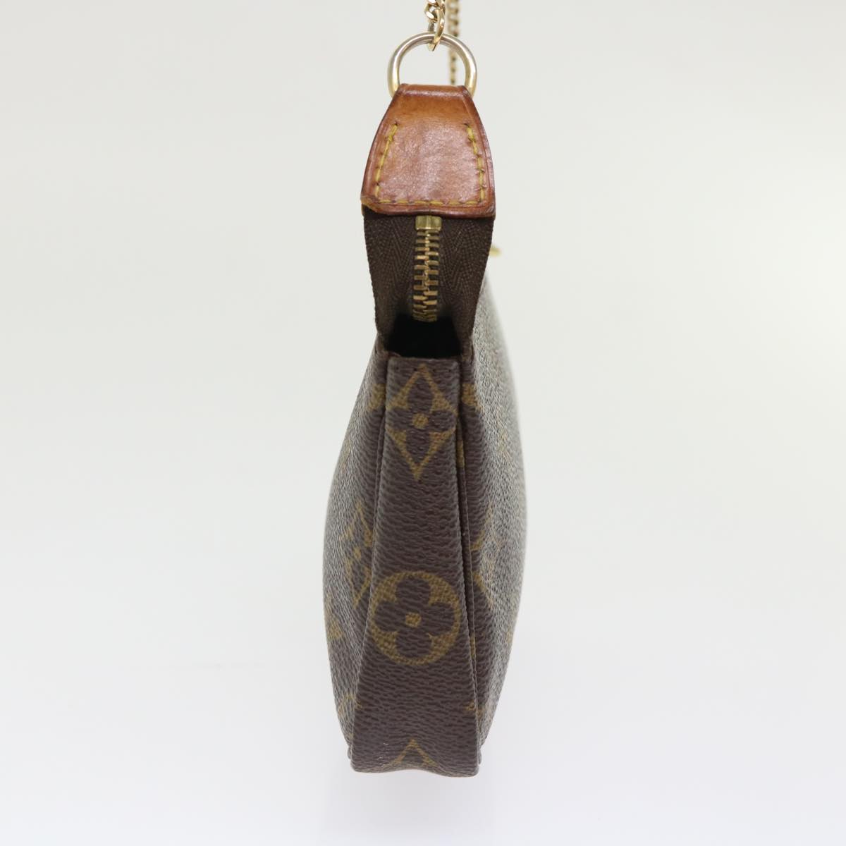 LOUIS VUITTON Monogram Mini Pochette Accessoires Pouch M58009 LV 46609