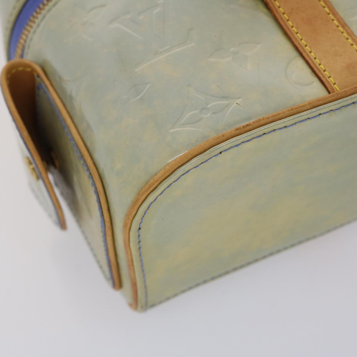 LOUIS VUITTON Vernis Sullivan Horizontal GM Hand Bag Lavande M91266 46618