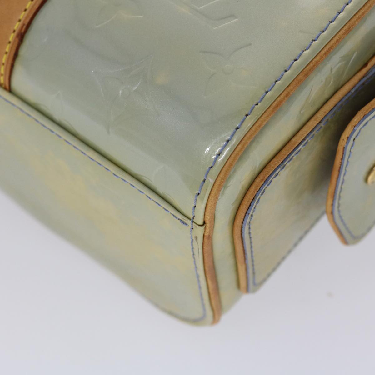 LOUIS VUITTON Vernis Sullivan Horizontal GM Hand Bag Lavande M91266 46618