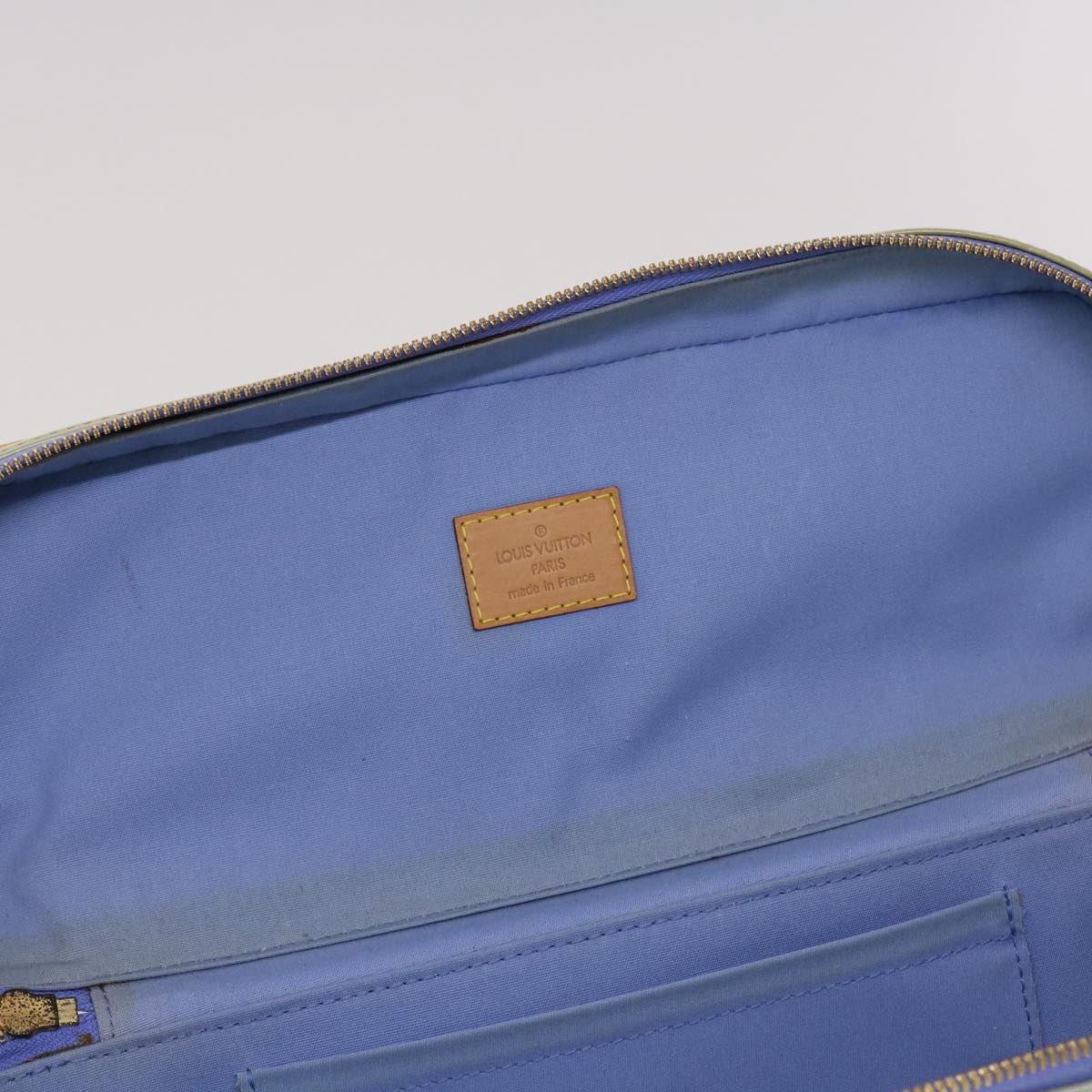 LOUIS VUITTON Vernis Sullivan Horizontal GM Hand Bag Lavande M91266 46618