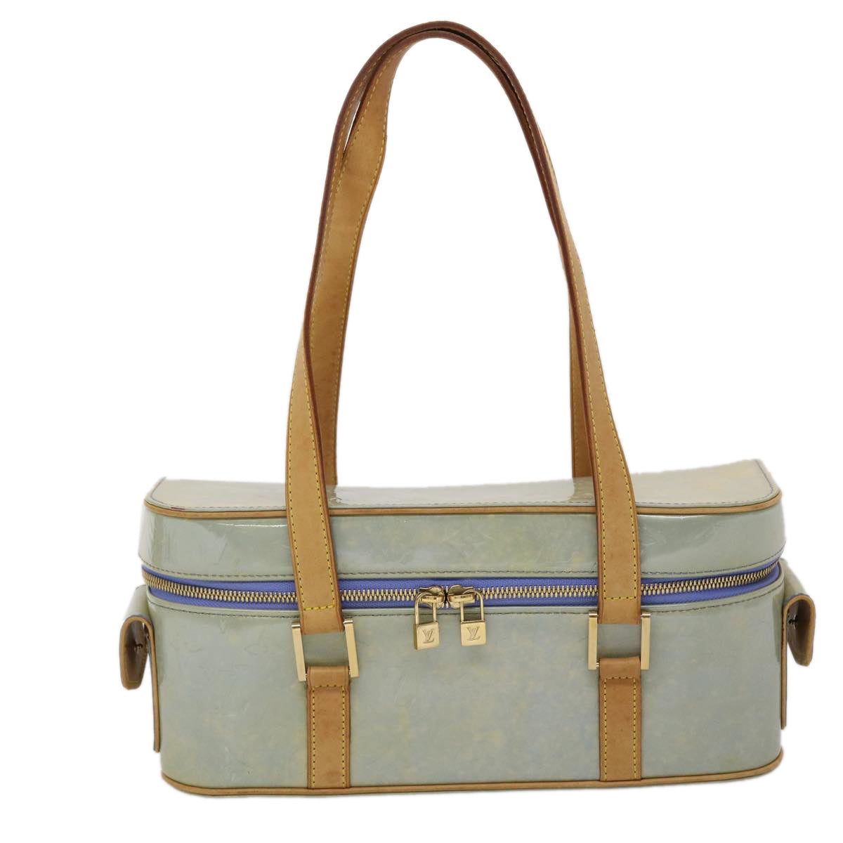 LOUIS VUITTON Vernis Sullivan Horizontal GM Hand Bag Lavande M91266 46618