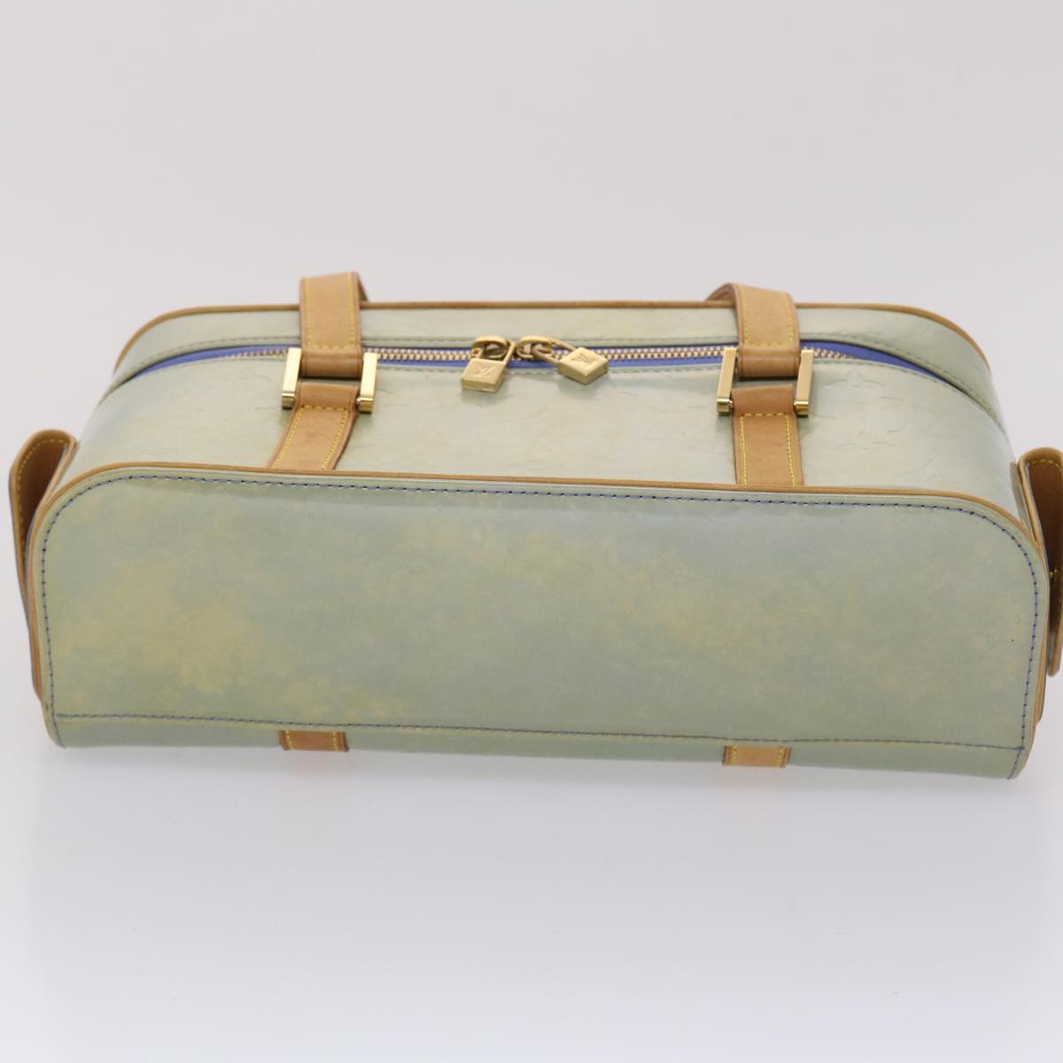 LOUIS VUITTON Vernis Sullivan Horizontal GM Hand Bag Lavande M91266 46618