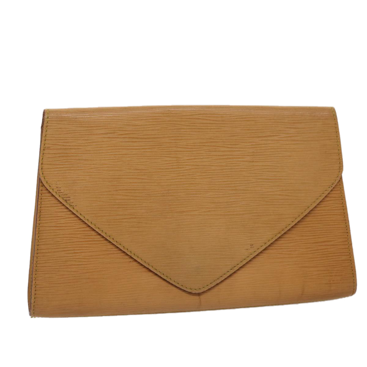 LOUIS VUITTON Epi Art Deco Clutch Bag Zipangu Gold M52639 LV 46629
