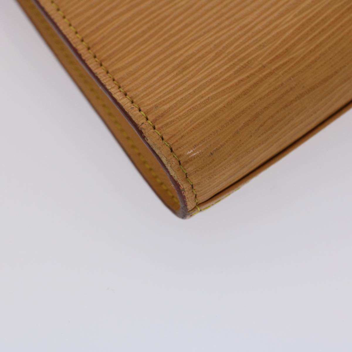 LOUIS VUITTON Epi Art Deco Clutch Bag Zipangu Gold M52639 LV 46629