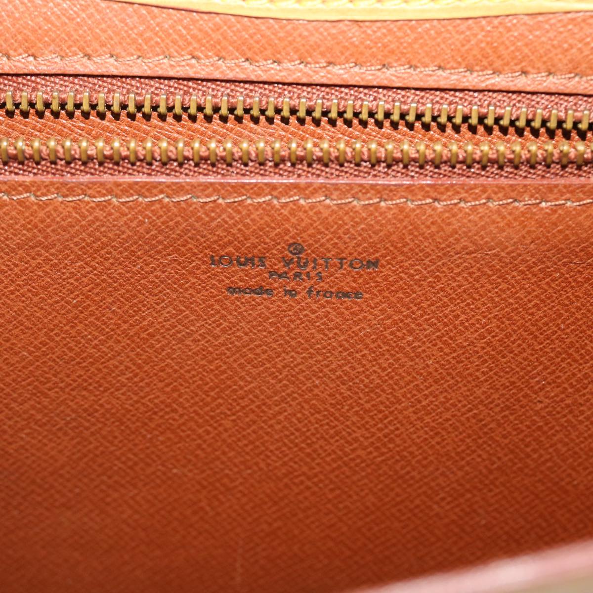 LOUIS VUITTON Epi Art Deco Clutch Bag Zipangu Gold M52639 LV 46629