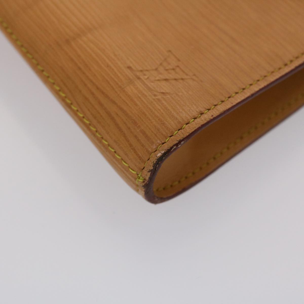 LOUIS VUITTON Epi Art Deco Clutch Bag Zipangu Gold M52639 LV 46629