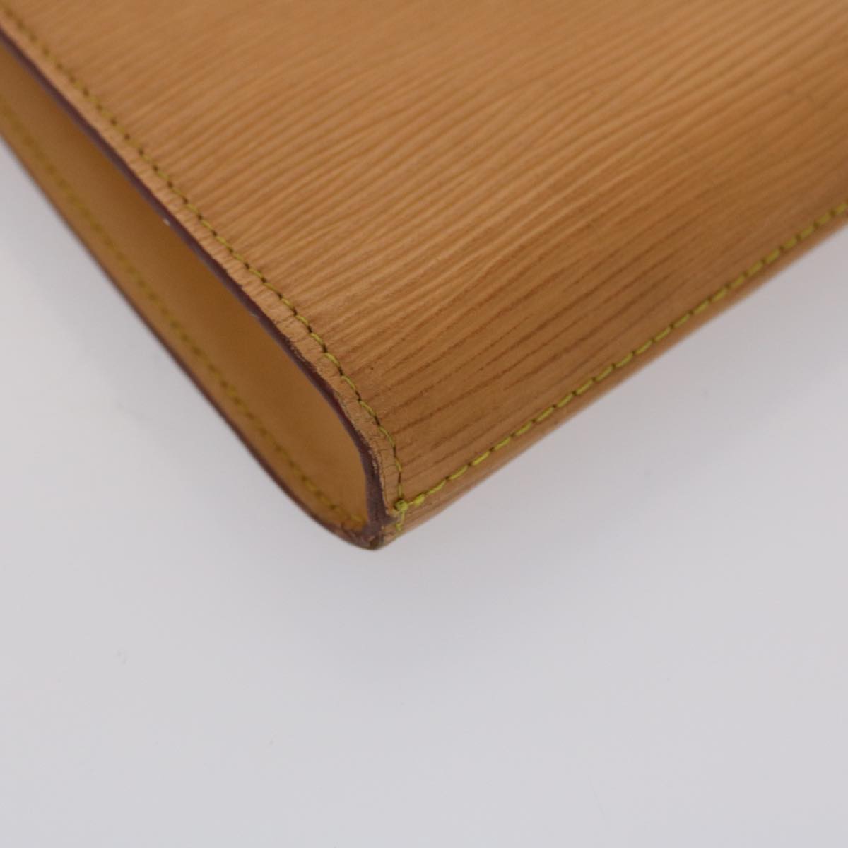 LOUIS VUITTON Epi Art Deco Clutch Bag Zipangu Gold M52639 LV 46629