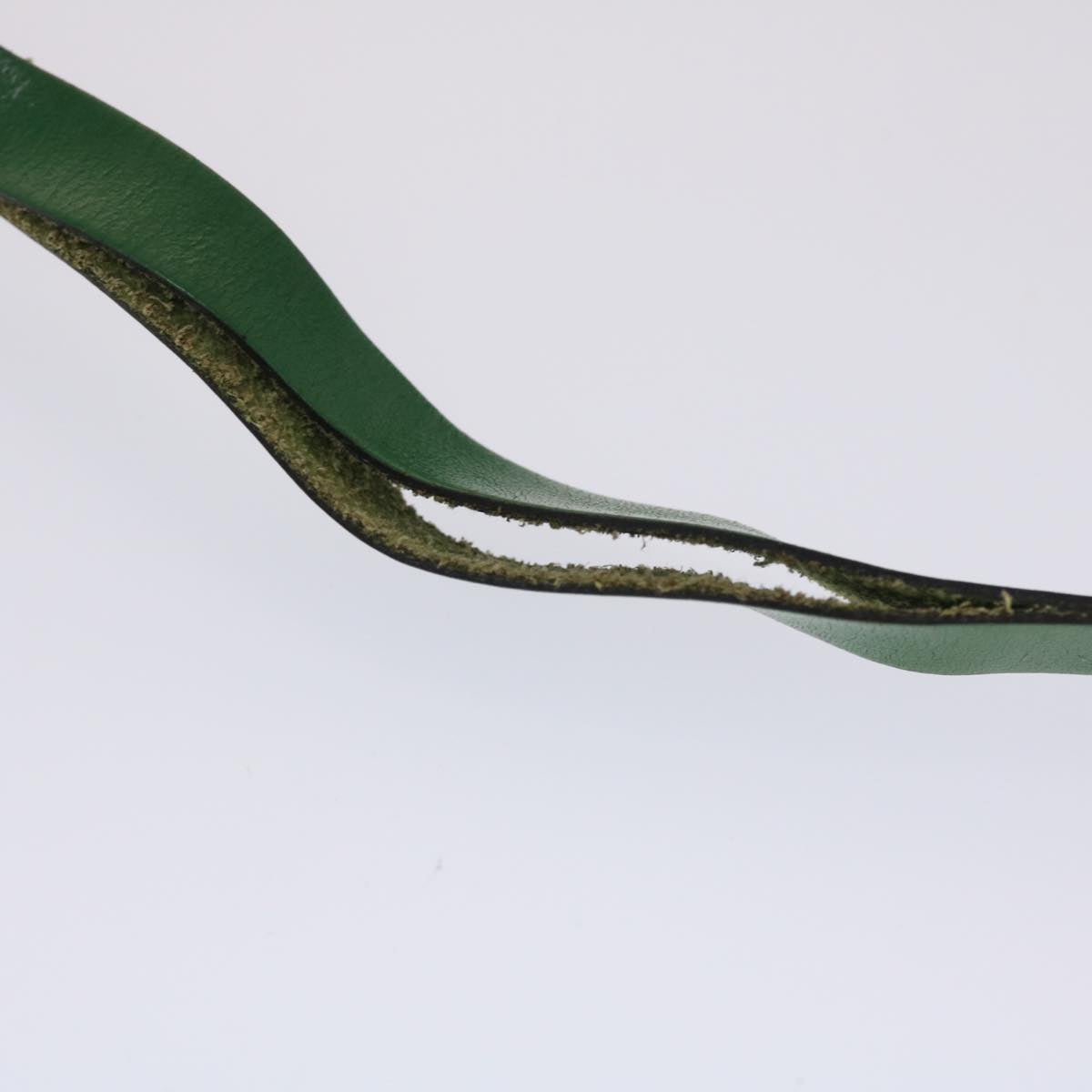 LOUIS VUITTON Epi Pochette Accessoires Pouch Green M52984 LV 46631