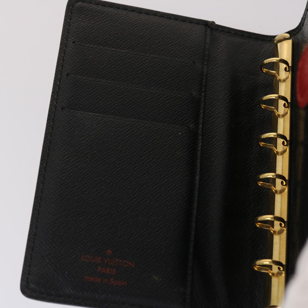 LOUIS VUITTON Epi Agenda PM Day Planner Cover Red R20057 LV 46632