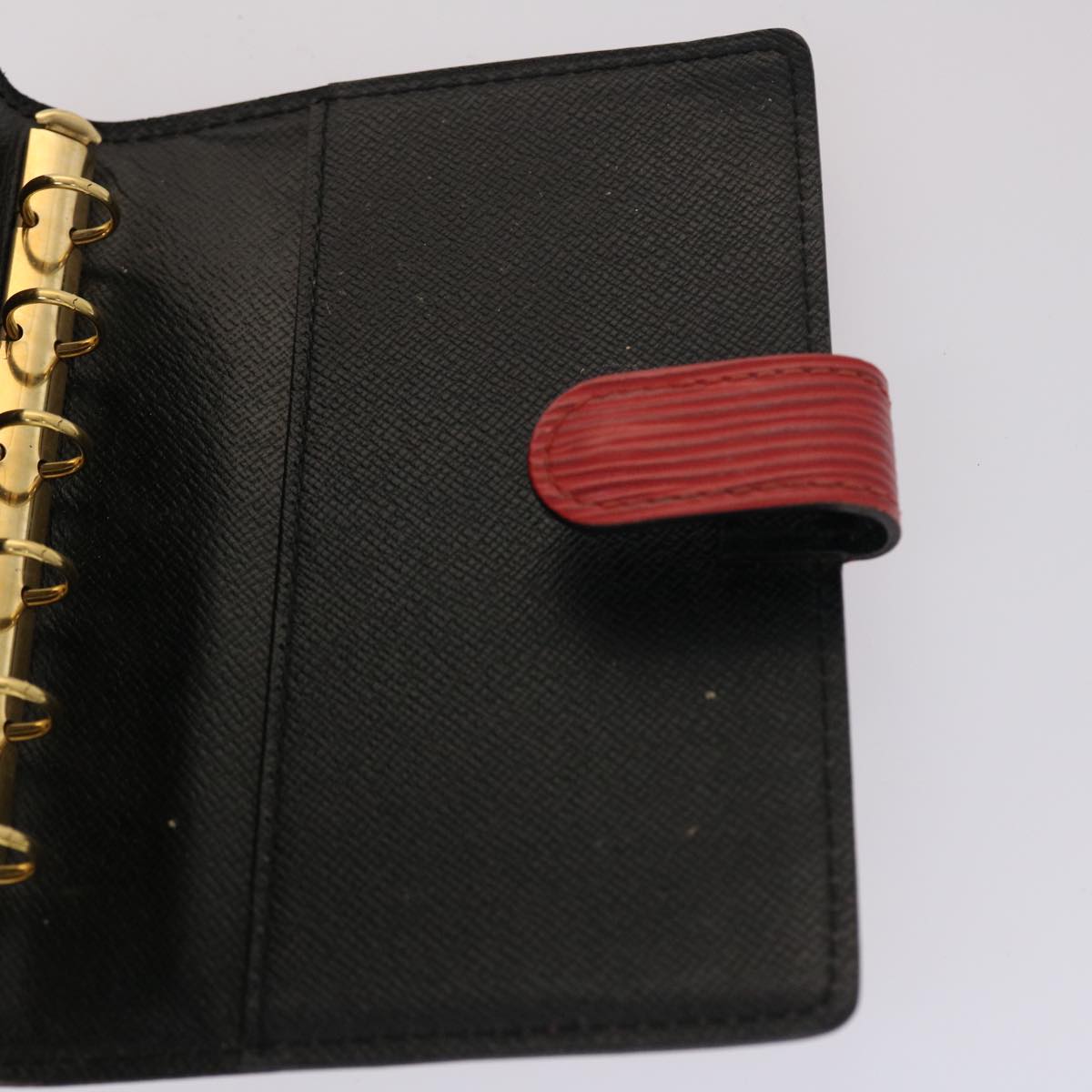 LOUIS VUITTON Epi Agenda PM Day Planner Cover Red R20057 LV 46632
