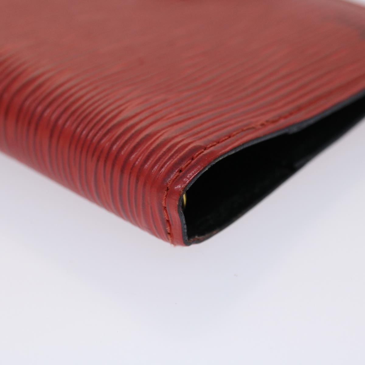 LOUIS VUITTON Epi Agenda PM Day Planner Cover Red R20057 LV 46632