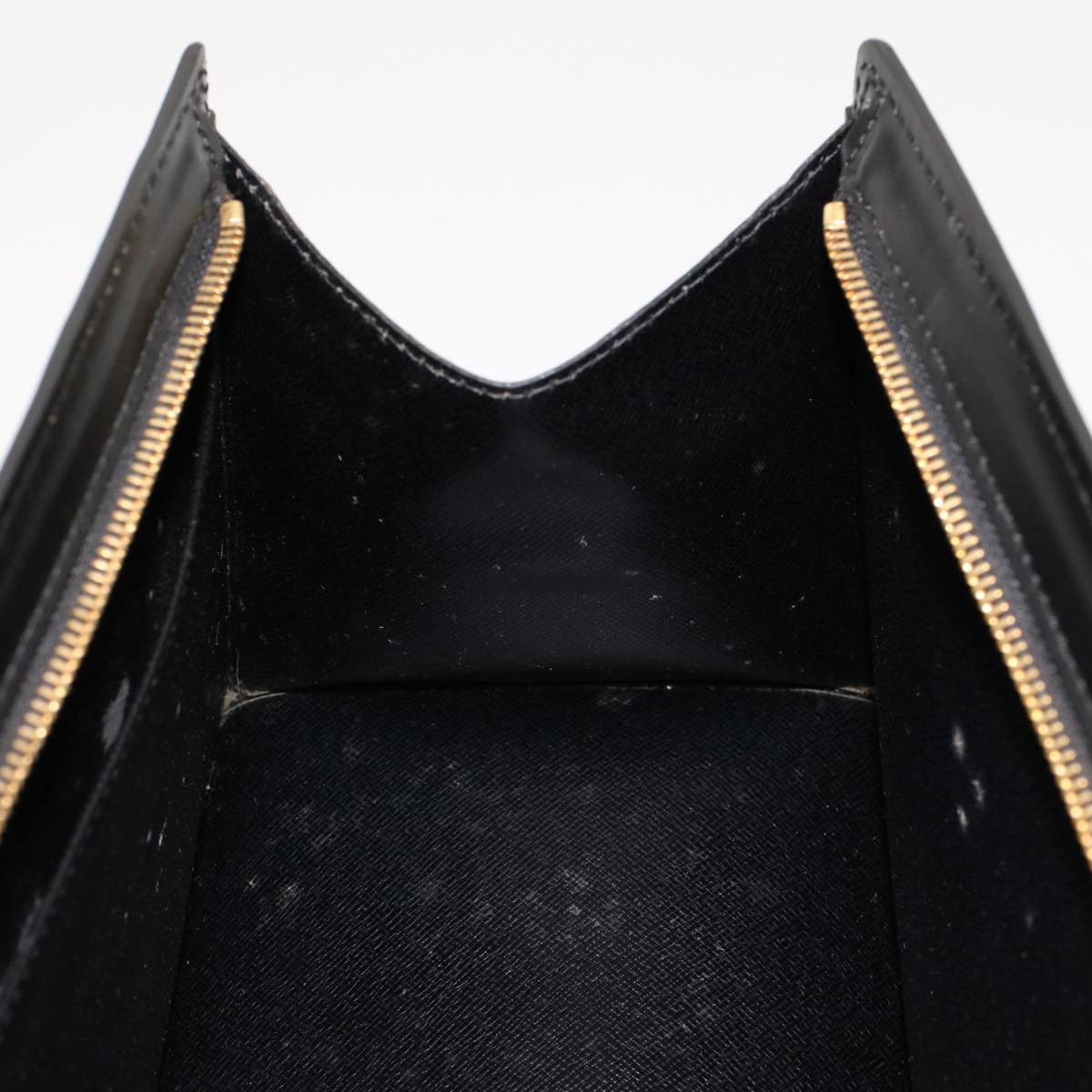 LOUIS VUITTON Epi Sac Triangle Hand Bag Black Noir M52092 LV 46635