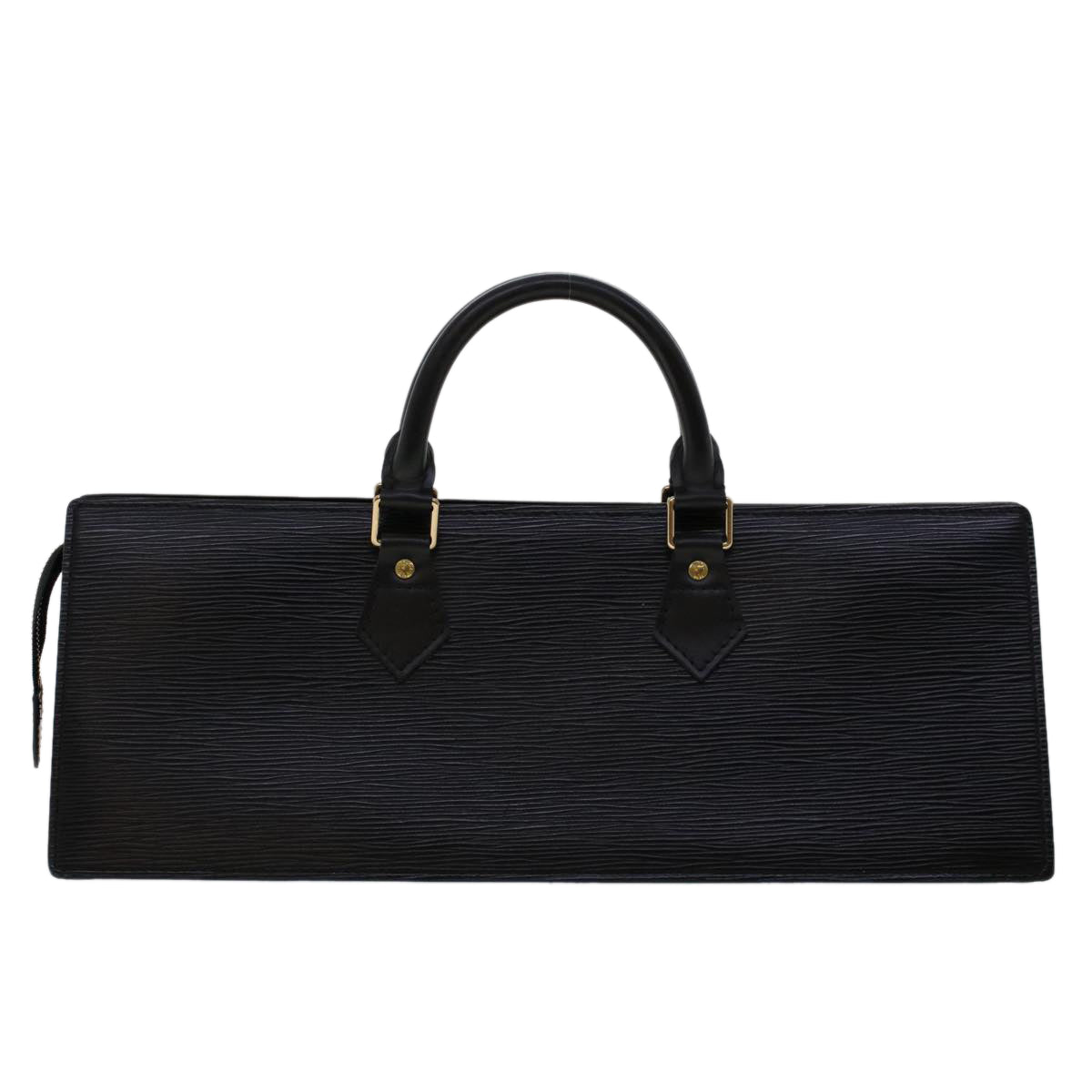 LOUIS VUITTON Epi Sac Triangle Hand Bag Black Noir M52092 LV 46635