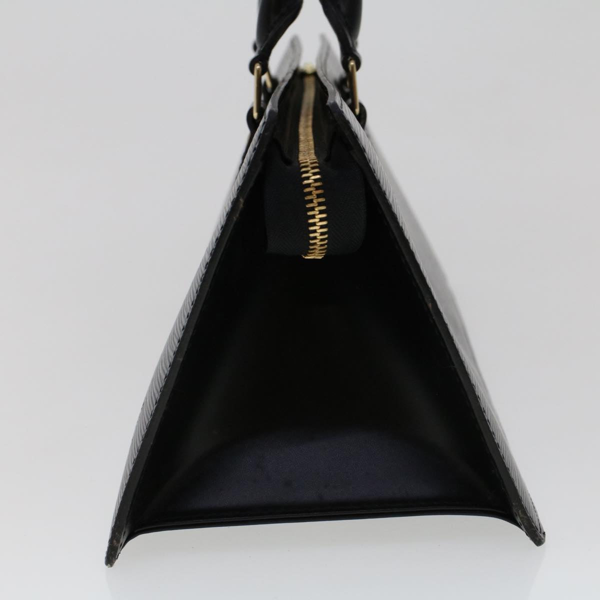 LOUIS VUITTON Epi Sac Triangle Hand Bag Black Noir M52092 LV 46635