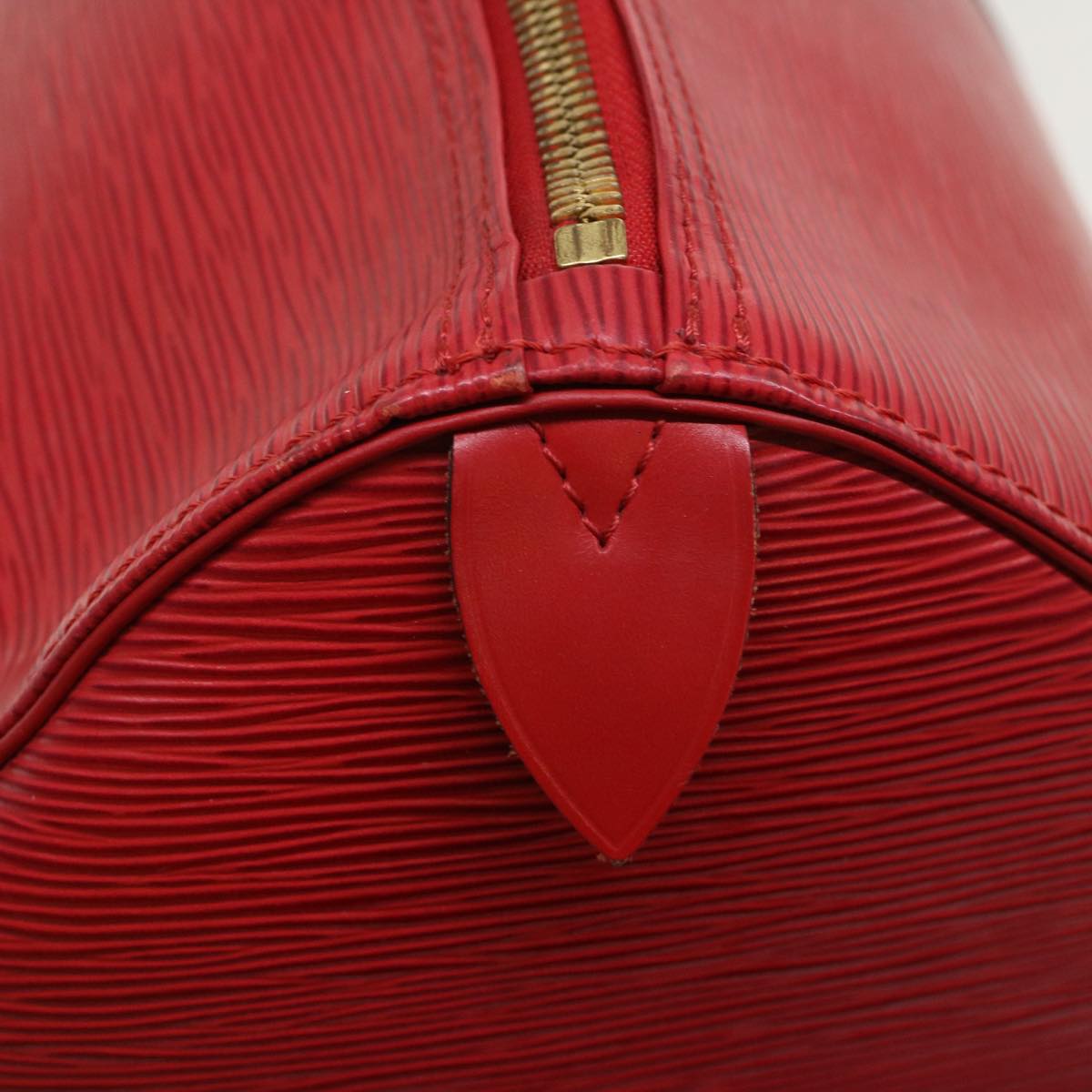 LOUIS VUITTON Epi Keepall 50 Boston Bag Red M42967 LV 46638