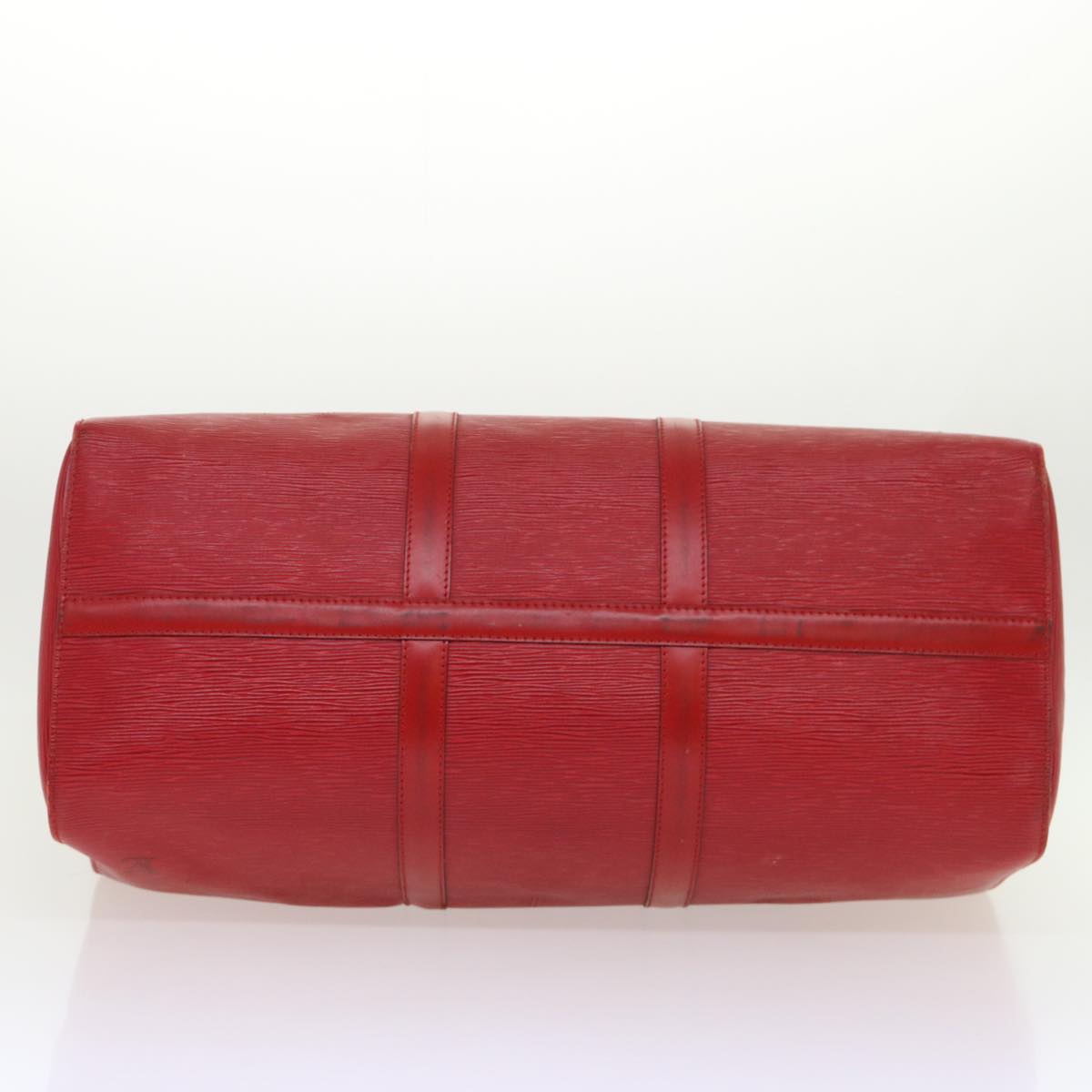 LOUIS VUITTON Epi Keepall 50 Boston Bag Red M42967 LV 46638