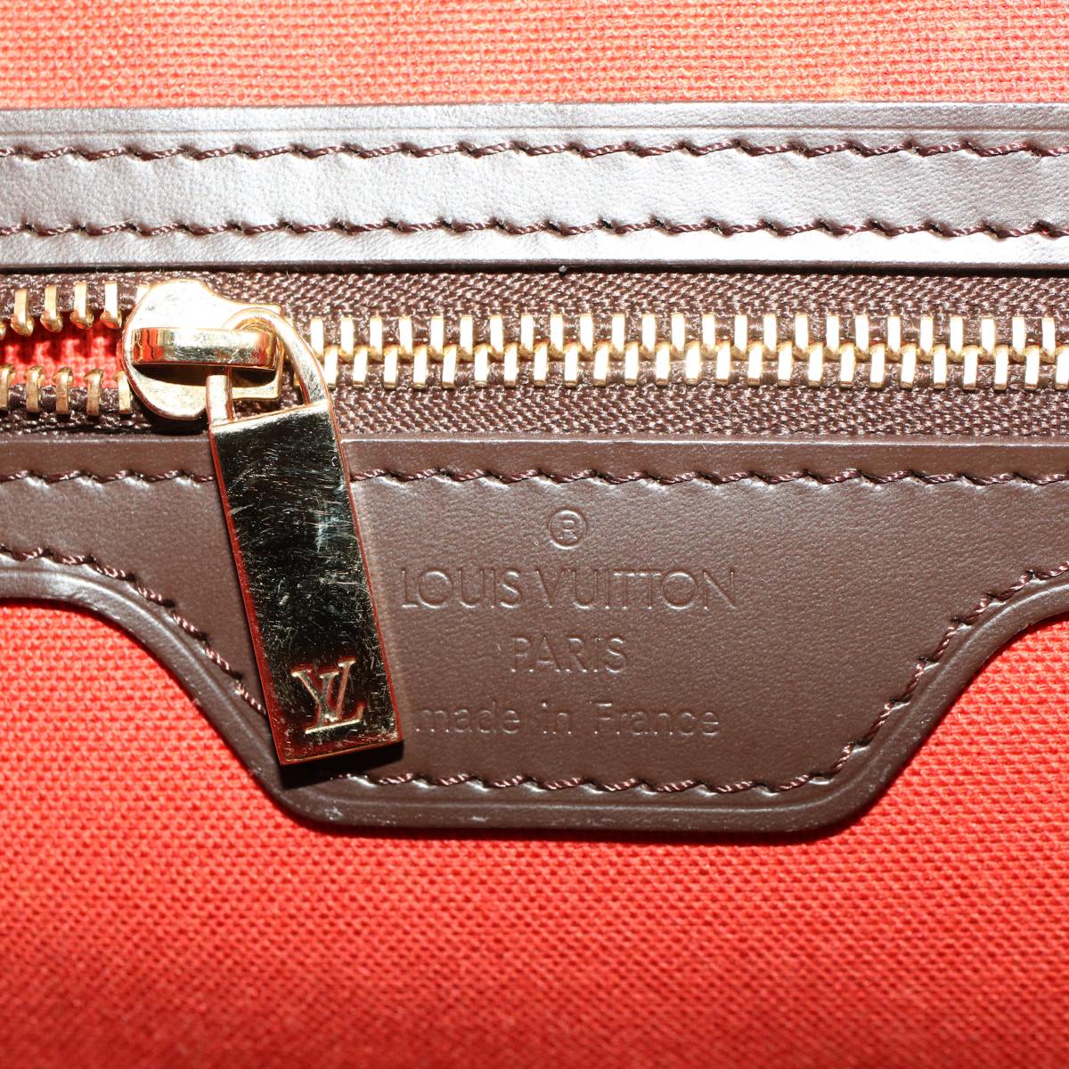 LOUIS VUITTON Damier Ebene Vavin GM Tote Bag SPO N51169 LV 46640
