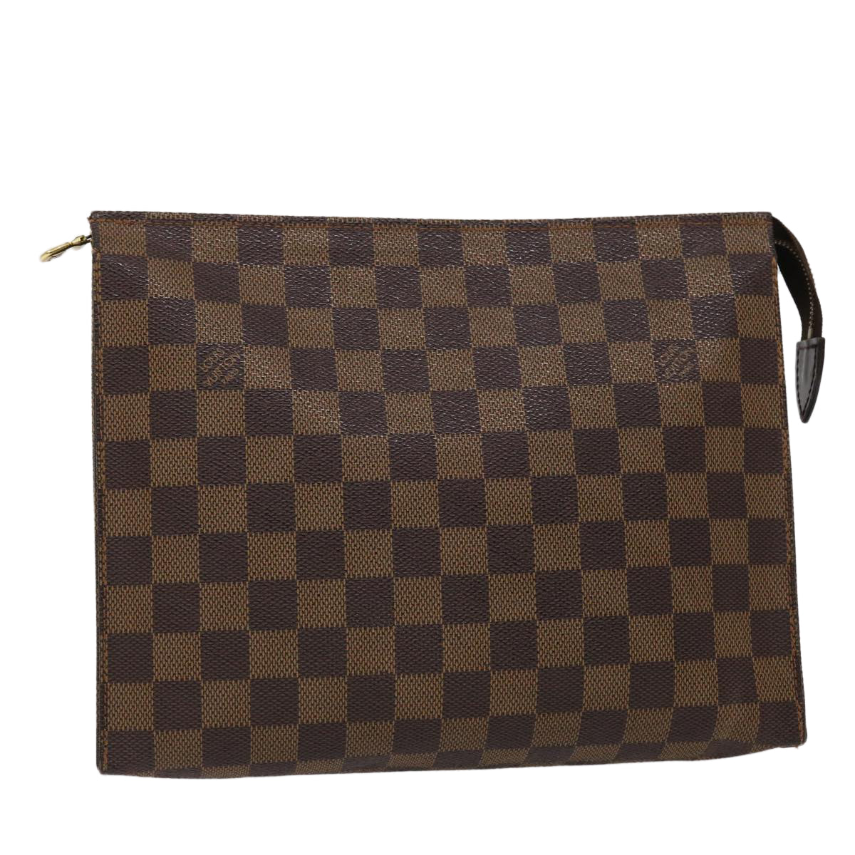 LOUIS VUITTON Damier Ebene Poche Toilette 26 Pouch N47543 LV 46642