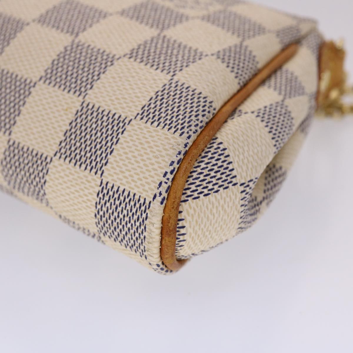 LOUIS VUITTON Damier Azur Eva Shoulder Bag 2way N55214 LV 46651