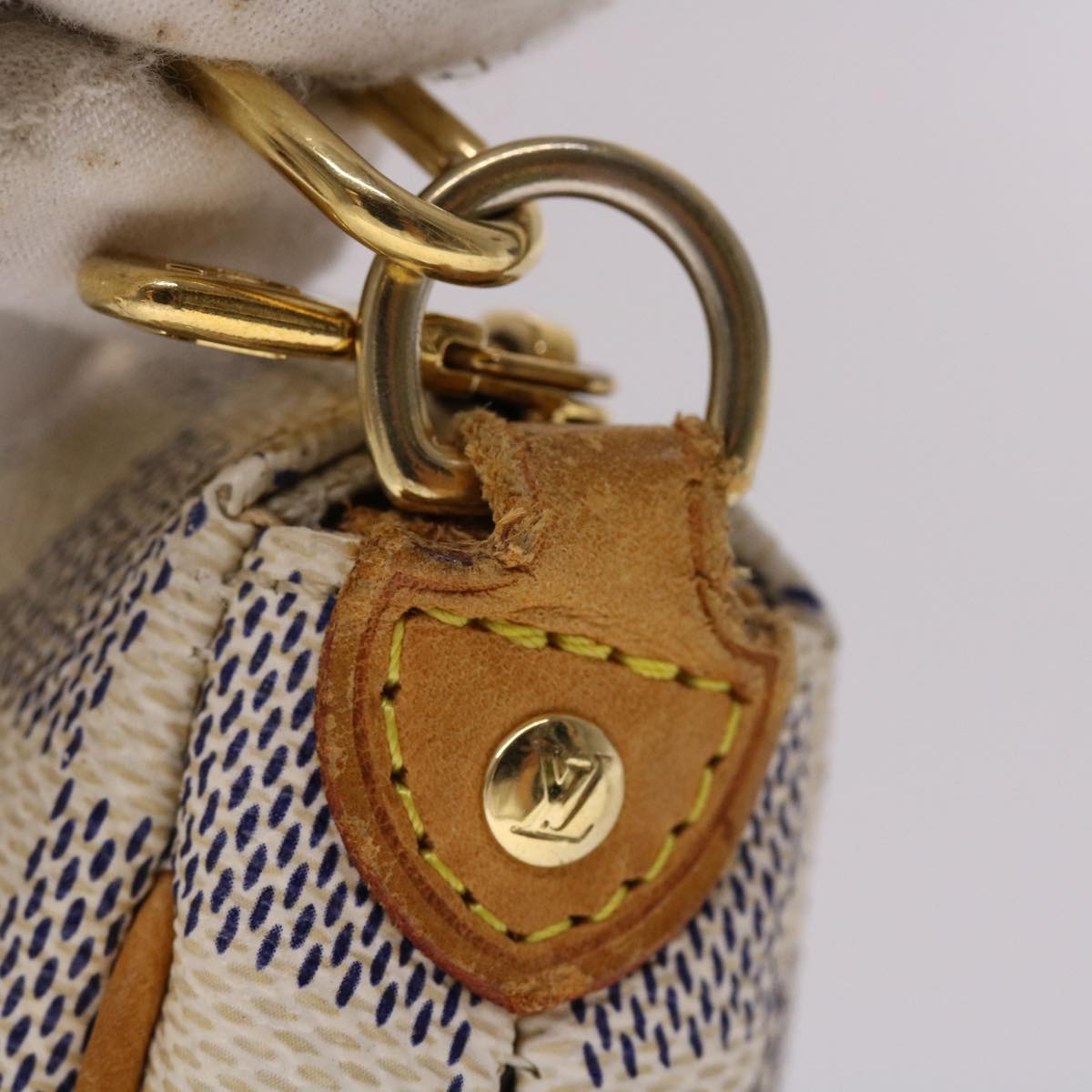 LOUIS VUITTON Damier Azur Eva Shoulder Bag 2way N55214 LV 46651