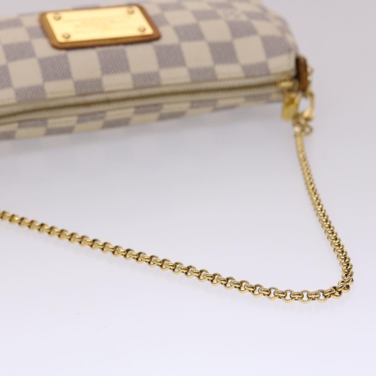 LOUIS VUITTON Damier Azur Eva Shoulder Bag 2way N55214 LV 46651