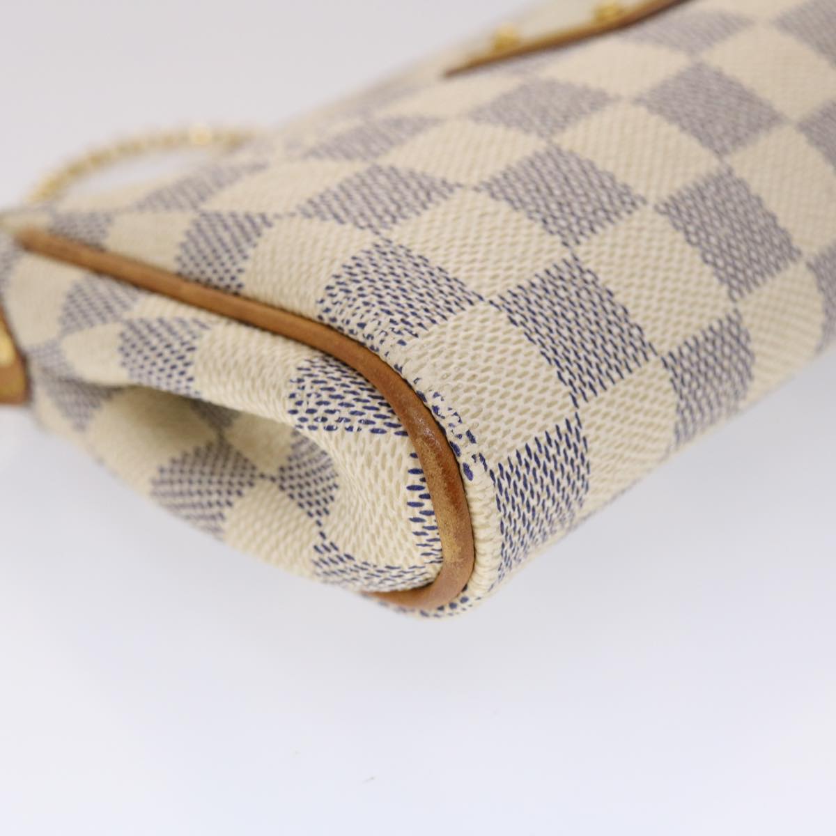 LOUIS VUITTON Damier Azur Eva Shoulder Bag 2way N55214 LV 46652