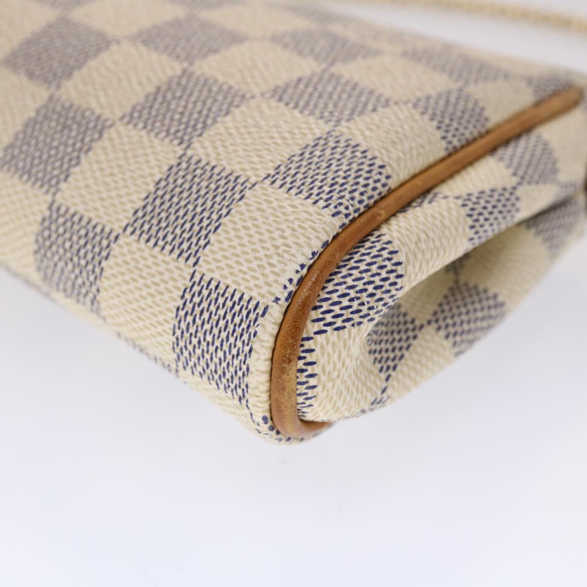 LOUIS VUITTON Damier Azur Eva Shoulder Bag 2way N55214 LV 46652