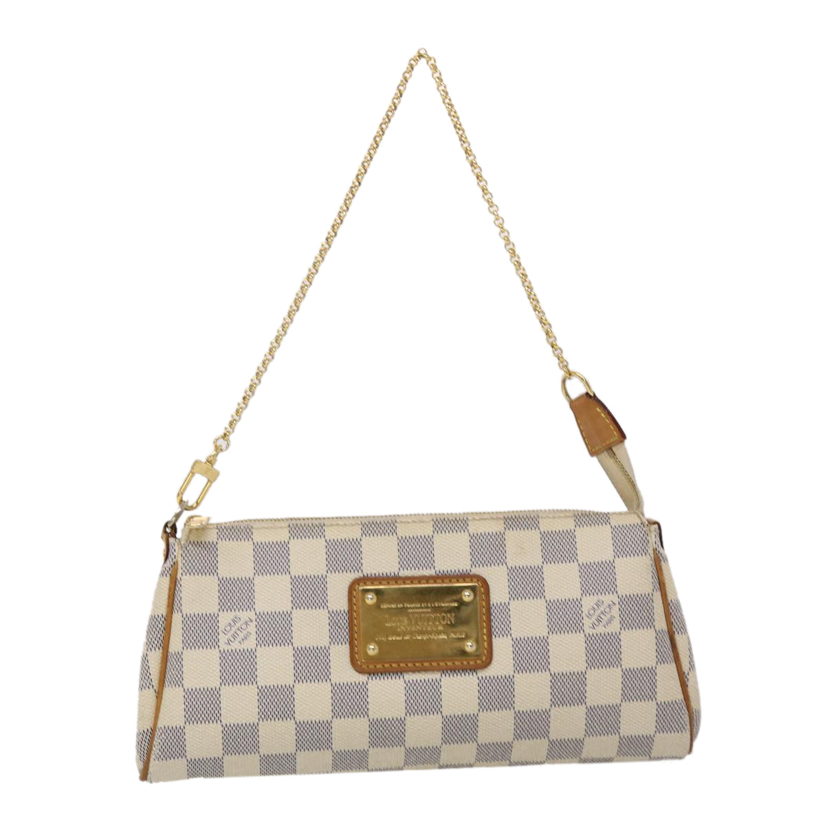 LOUIS VUITTON Damier Azur Eva Shoulder Bag 2way N55214 LV 46652