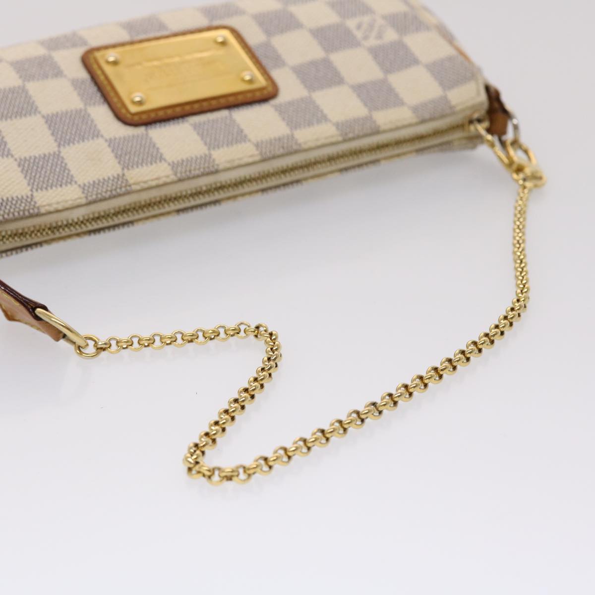 LOUIS VUITTON Damier Azur Eva Shoulder Bag 2way N55214 LV 46652