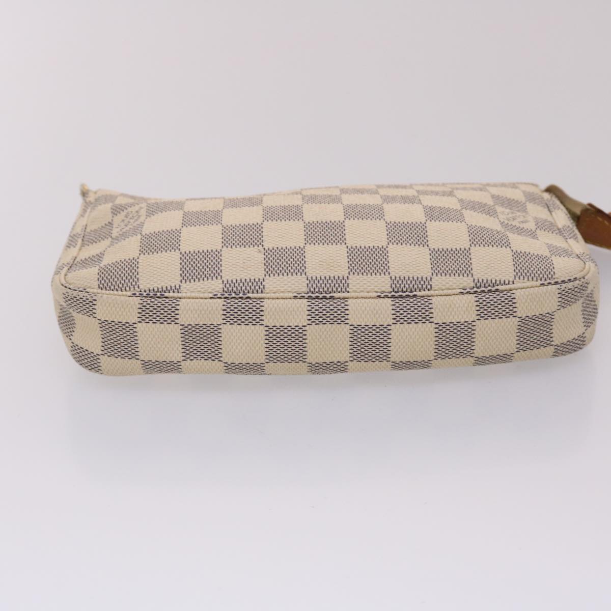 LOUIS VUITTON Damier Azur Pochette Accessoires Pouch N51986 LV 46653