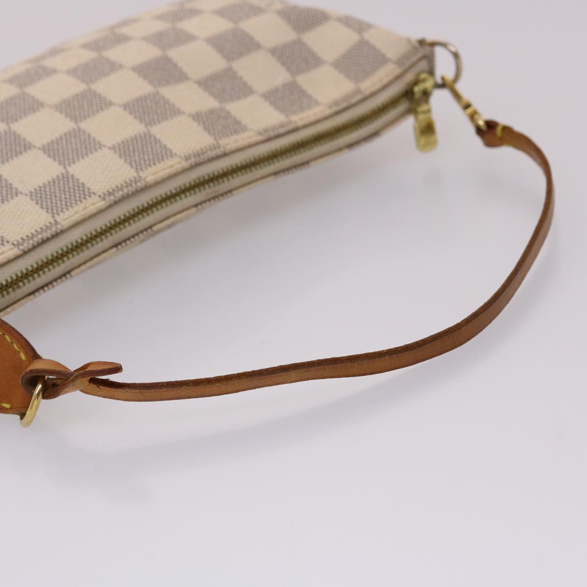 LOUIS VUITTON Damier Azur Pochette Accessoires Pouch N51986 LV 46653