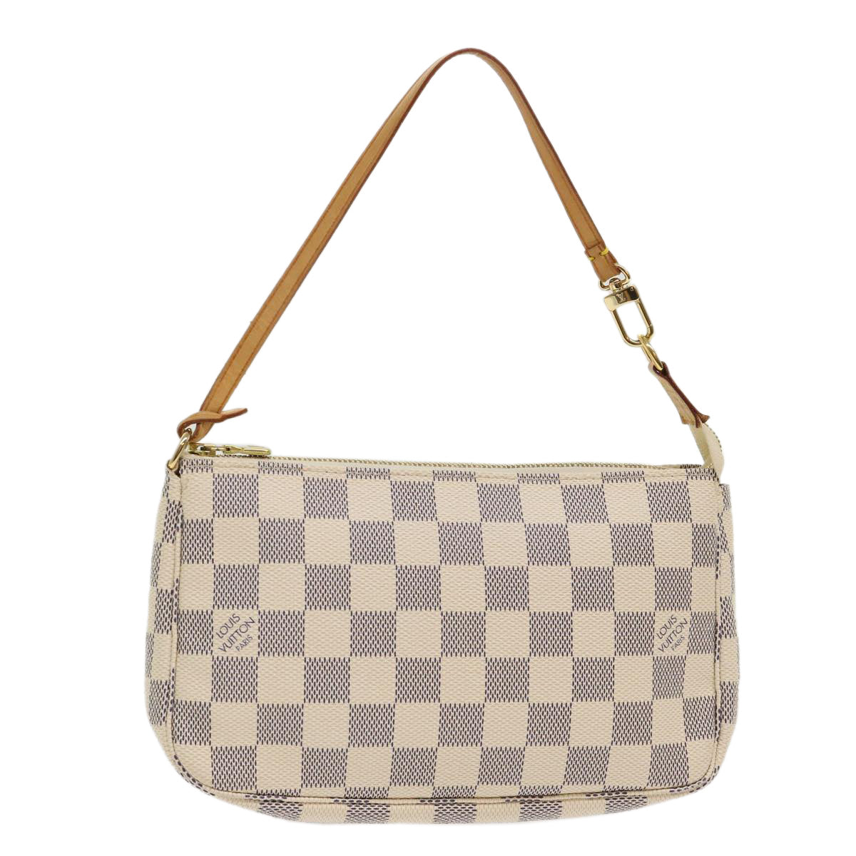 LOUIS VUITTON Damier Azur Pochette Accessoires Pouch N51986 LV 46654