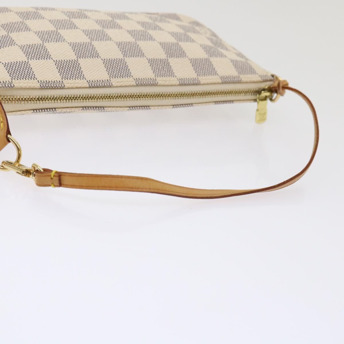LOUIS VUITTON Damier Azur Pochette Accessoires Pouch N51986 LV 46654