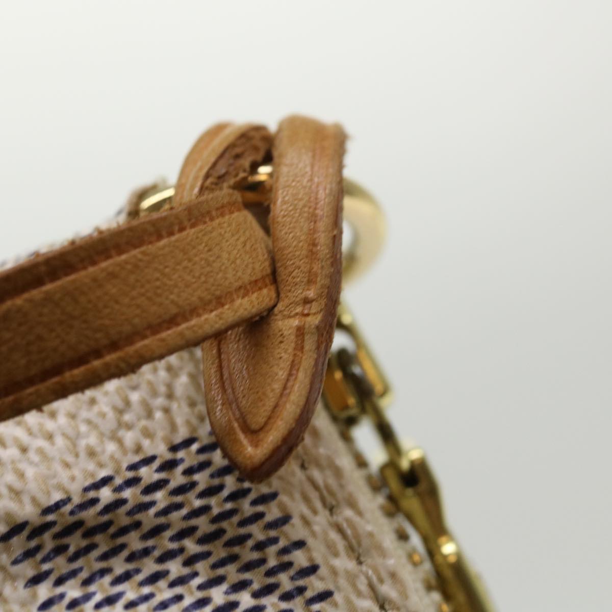 LOUIS VUITTON Damier Azur Pochette Accessoires Pouch N51986 LV 46654