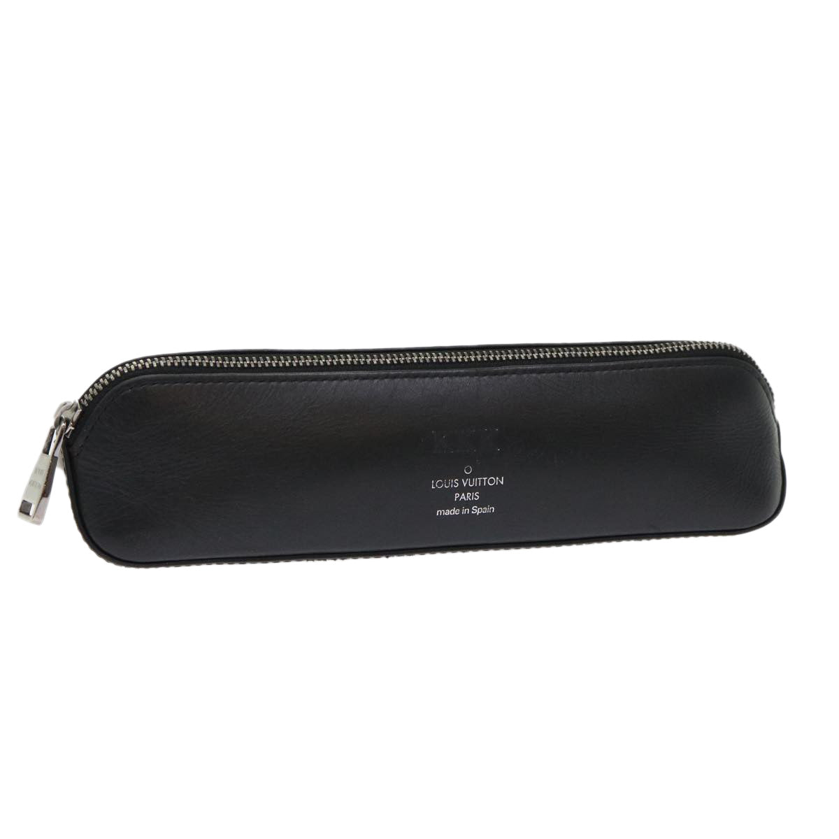 LOUIS VUITTON Monogram Eclipse Trousse Elizabeth Pouch GI0199 LV 46658