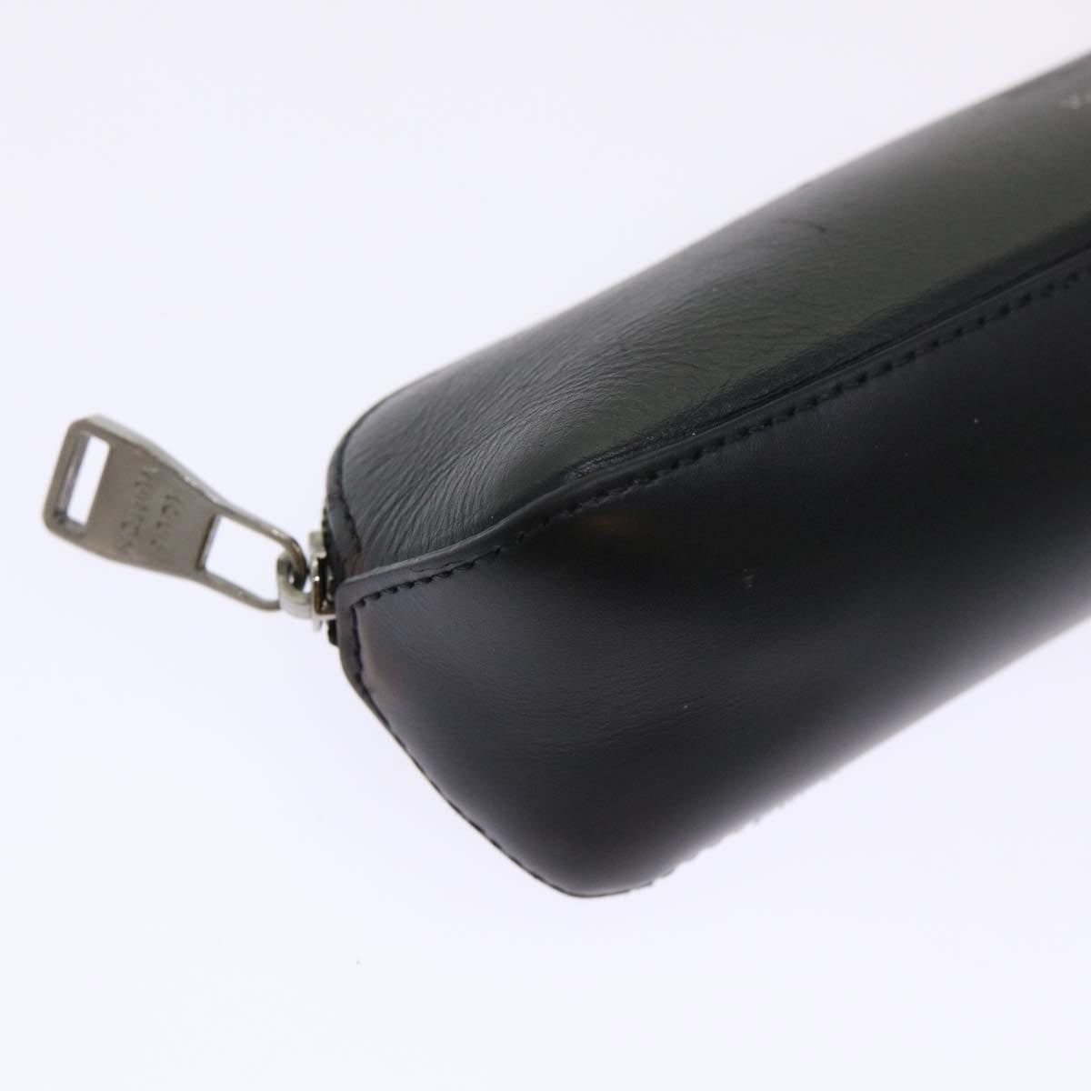 LOUIS VUITTON Monogram Eclipse Trousse Elizabeth Pouch GI0199 LV 46658