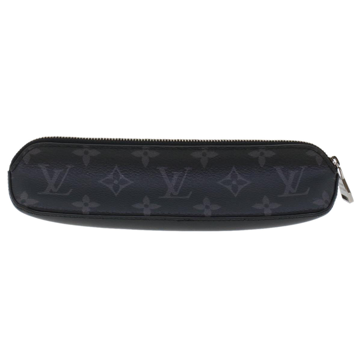 LOUIS VUITTON Monogram Eclipse Trousse Elizabeth Pouch GI0199 LV 46658