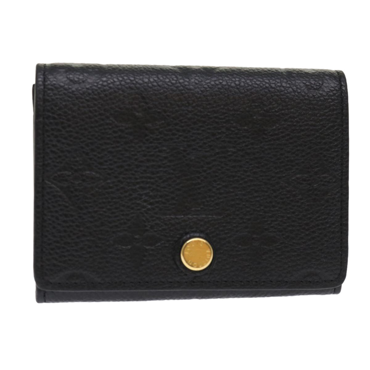 LOUIS VUITTON Empreinte Enveloppe Carte de Visite Case Black M58456 46659
