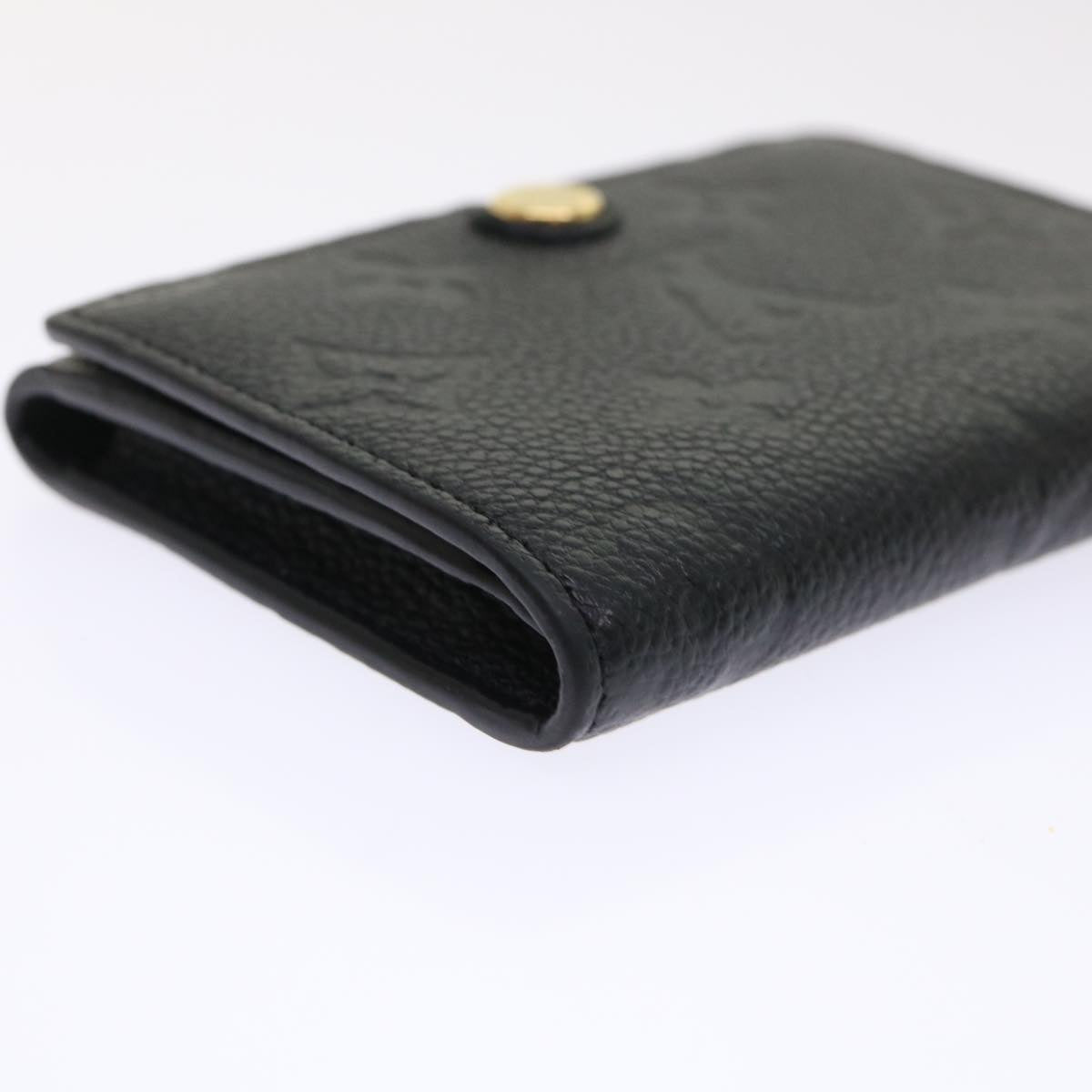 LOUIS VUITTON Empreinte Enveloppe Carte de Visite Case Black M58456 46659