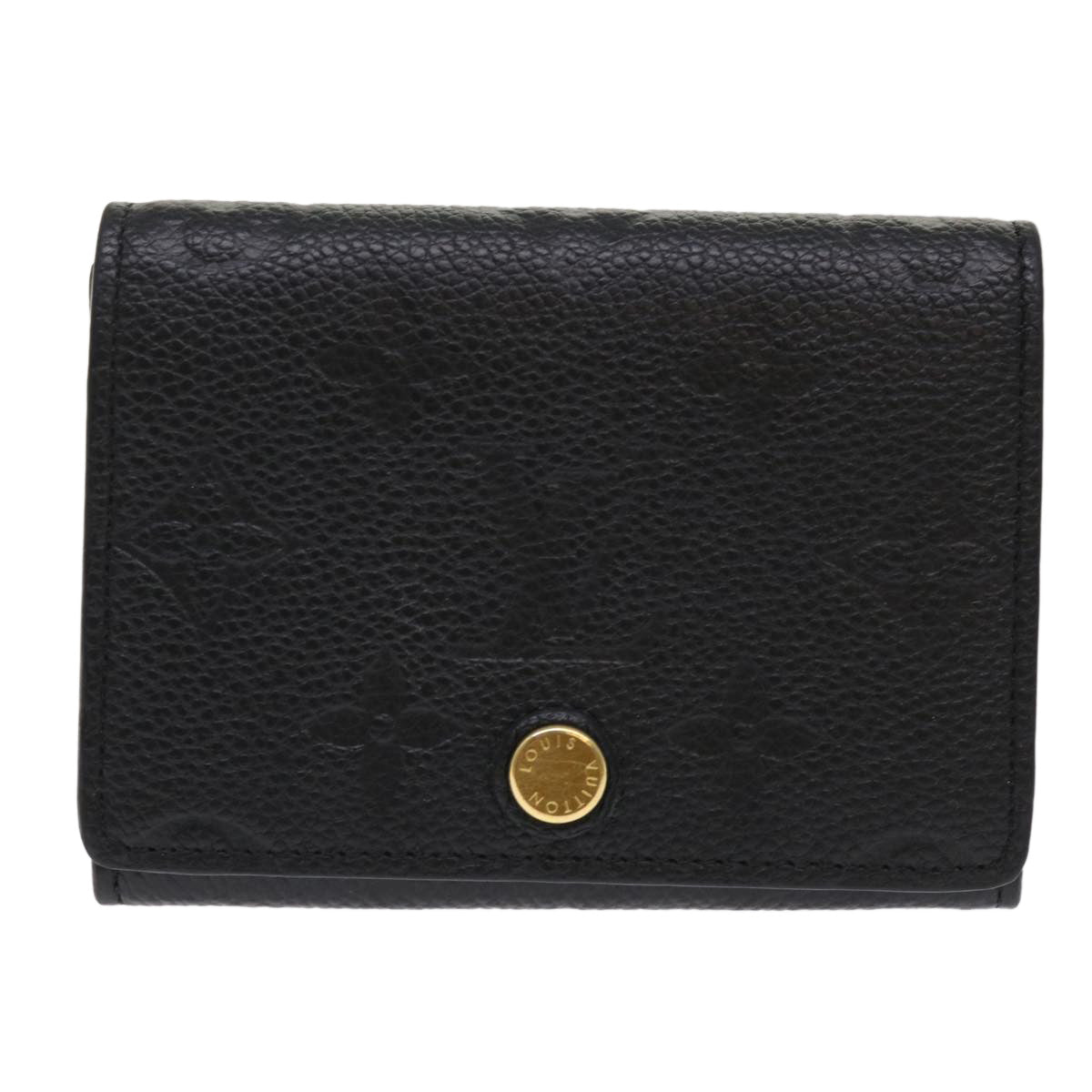 LOUIS VUITTON Empreinte Enveloppe Carte de Visite Case Black M58456 46659