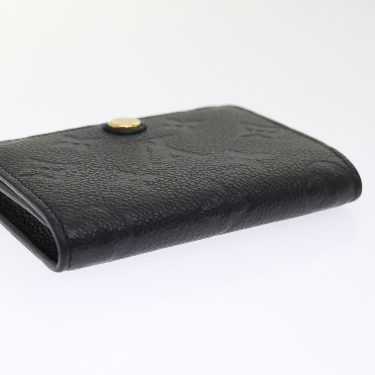 LOUIS VUITTON Empreinte Enveloppe Carte de Visite Case Black M58456 46659