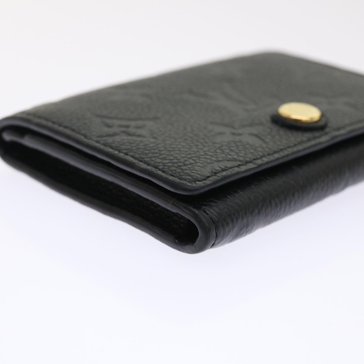 LOUIS VUITTON Empreinte Enveloppe Carte de Visite Case Black M58456 46659