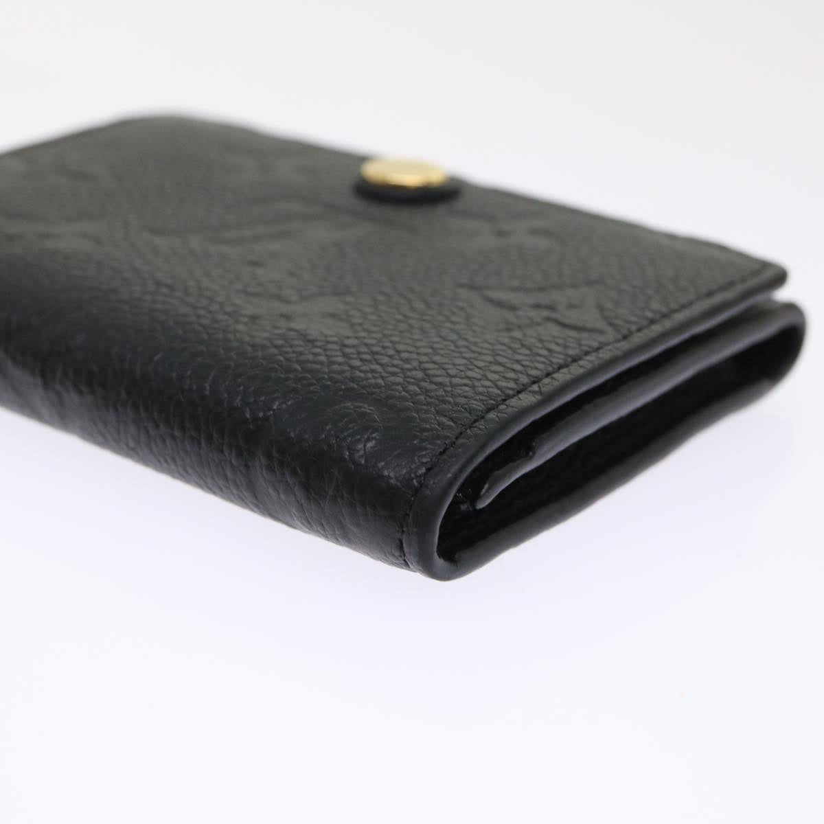LOUIS VUITTON Empreinte Enveloppe Carte de Visite Case Black M58456 46659