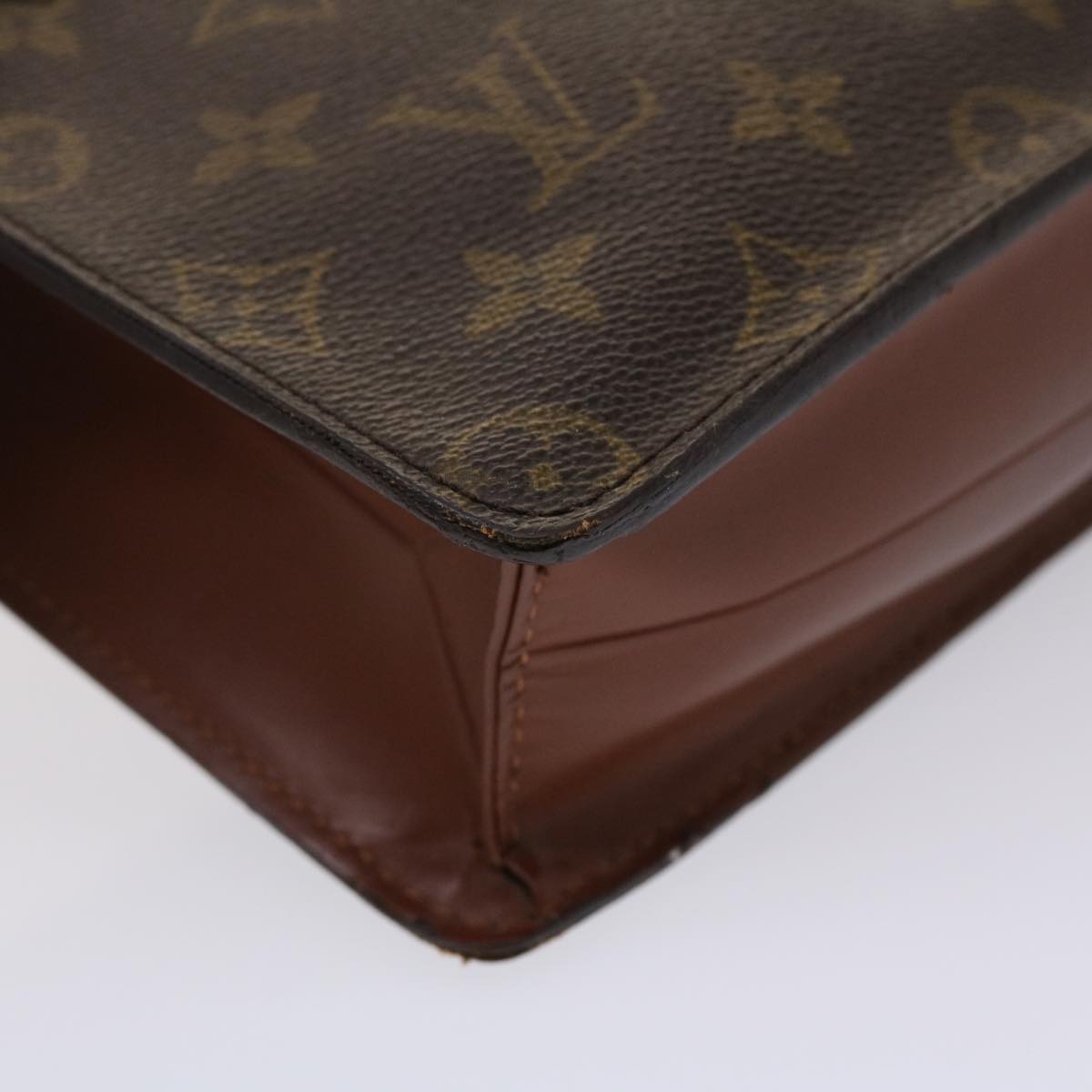 LOUIS VUITTON Monogram Pochette Homme Clutch Bag M51795 LV 46701