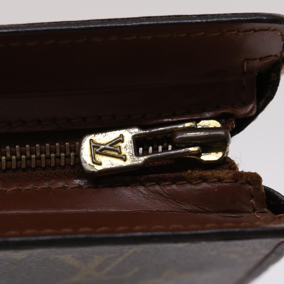 LOUIS VUITTON Monogram Pochette Homme Clutch Bag M51795 LV 46701